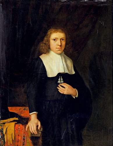 Jacob Levecq Portrait of a gentleman.
